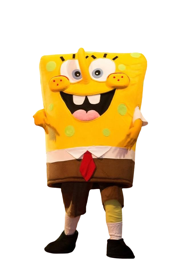 Personagem amarelo do Festival Infantil