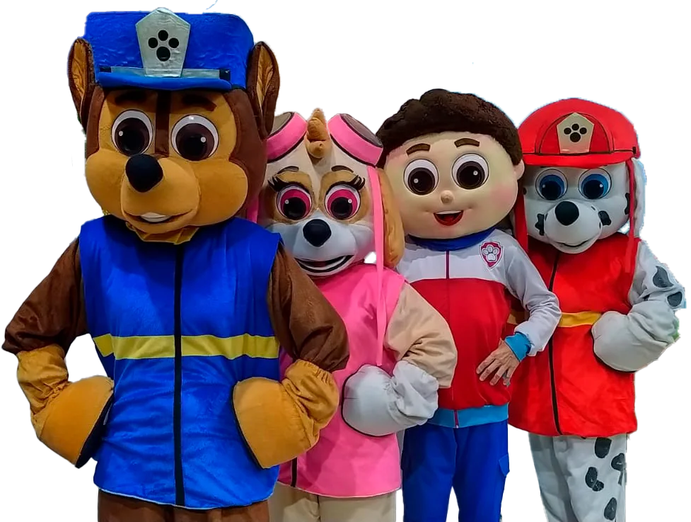 Personagens do Festival Infantil